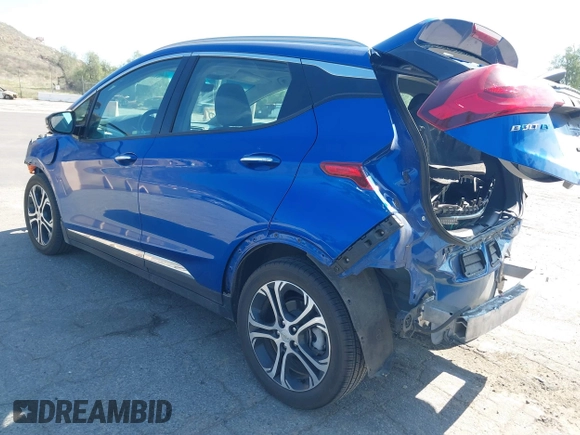 2020 Chevrolet Bolt EV Premier with VIN 1G1FZ6S04L4125895, listed as a IAAI auction lot 41637004 with 18,548 mi miles and . Bid and sale history available at DreamBid. Image 3.