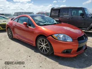 2011 Mitsubishi Eclipse GT with VIN 4A31K3DT7BE001444, listed as a Copart auction lot 74344294 with 0 mi miles and Salvage Title. Bid and sale history available at carsss.com. Image 4.