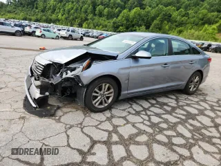 2016 Hyundai Sonata SE with VIN 5NPE24AF6GH362986, listed as a Copart auction lot 64222325 with 127,308 mi miles and Salvage title. Bid and sale history available at DreamBid. Image 1.