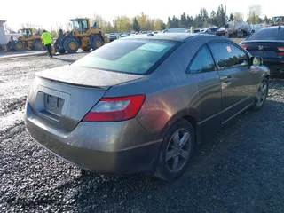 2008 Honda Civic Cpe EX-L with VIN 2HGFG12978H506862, listed as a IAAI auction lot 41990562 with 1 mi miles. Bid and sale history available at carsss.com. Image 4.