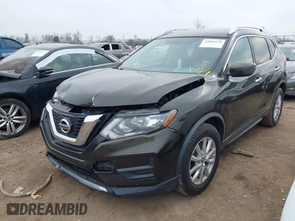2017 Nissan Rogue S with VIN KNMAT2MTXHP501072, listed as a IAAI auction lot 42001030 with 163,204 mi miles and . Bid and sale history available at DreamBid. Image 17.