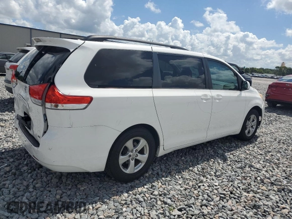 2011 Toyota Sienna LE AAS with VIN 5TDKK3DC9BS100400, listed as a Copart auction lot 62060125 with 210,274 mi miles and Salvage title. Bid and sale history available at DreamBid. Image 3.