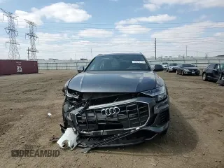 2019 Audi Q8 Premium Plus with VIN WA1BVAF14KD009032, listed as a Copart auction lot 52612715 with Not provided miles and Salvage title. Bid and sale history available at DreamBid. Image 11.