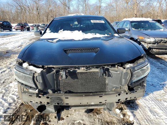 2022 Dodge Charger R/T with VIN 2C3CDXCT6NH172461, listed as a Copart auction lot 88461965 with 36,548 mi miles and Salvage Title. Bid and sale history available at DreamBid. Image 5.