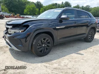 2021 Volkswagen Atlas SE with VIN 1V2KE2CA0MC235642, listed as a Copart auction lot 60508615 with 95,474 mi miles and Salvage title. Bid and sale history available at DreamBid. Image 1.