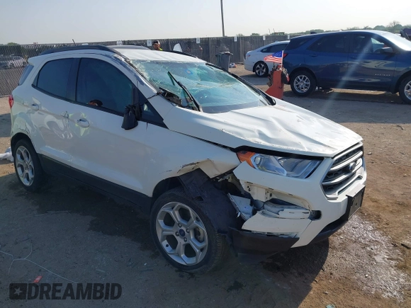 2021 Ford EcoSport SE with VIN MAJ3S2GE2MC439943, listed as a IAAI auction lot 42047981 with Not provided miles and . Bid and sale history available at DreamBid. Image 1.