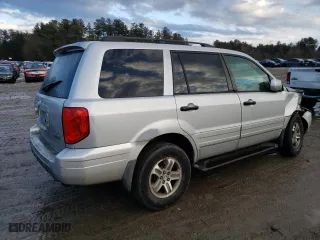2003 Honda Pilot EX with VIN 2HKYF18793H566223, listed as a Copart auction lot 43033495 with 0 mi miles and Clean Title. Bid and sale history available at carsss.com. Image 3.