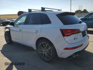 2023 Audi SQ5 Prestige with VIN WA1C4AFY6P2133021, listed as a Copart auction lot 70258104 with 11,275 mi miles and Salvage Title. Bid and sale history available at DreamBid. Image 2.