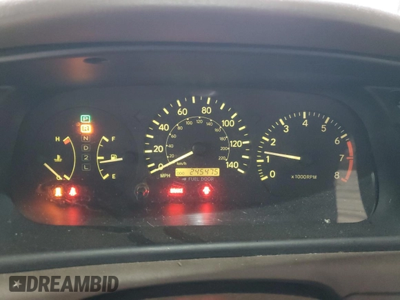 2000 Toyota Camry CE with VIN 4T1BG22K0YU961745, listed as a Copart auction lot 47946965 with 245,475 mi miles and Salvage Title. Bid and sale history available at carsss.com. Image 9.