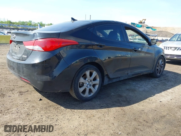 2012 Hyundai Elantra Limited with VIN KMHDH4AEXCU352068, listed as a IAAI auction lot 42139109 with 189,464 mi miles and . Bid and sale history available at DreamBid. Image 4.