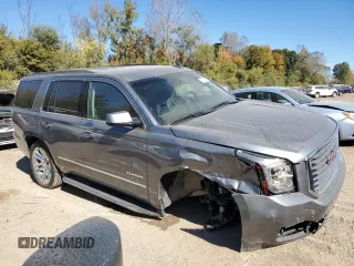 2019 GMC Yukon SLT with VIN 1GKS2BKC8KR103093, listed as a Copart auction lot 74321584 with 35,927 mi miles and Clean Title. Bid and sale history available at carsss.com. Image 4.