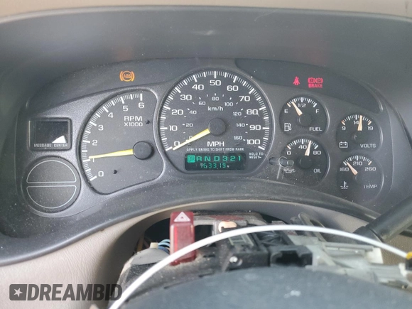 2001 GMC Yukon SLT z VIN 1GKEK13T41J138068, wystawiony jako Copart lot #52823455 z przebiegiem 163 319 mil mil oraz Szkoda całkowita • Salvage title. Historia ofert i sprzedaży dostępna na DreamBid. Obrazek 9.