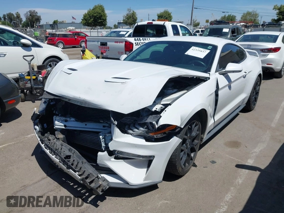 2019 Ford Mustang EcoBoost with VIN 1FA6P8TH4K5131093, listed as a IAAI auction lot 42335837 with 101,244 mi miles and . Bid and sale history available at DreamBid. Image 22.