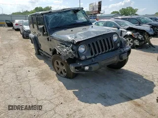 2018 Jeep Wrangler JK Unlimited Golden Eagle with VIN 1C4BJWDG4JL881205, listed as a Copart auction lot 60770374 with 53,350 mi miles and Salvage Title. Bid and sale history available at carsss.com. Image 11.