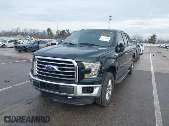 2016 Ford F-150 XLT with VIN 1FTEX1EP8GKF62918, listed as a IAAI auction lot 41472256 with 166,371 mi miles. Bid and sale history available at carsss.com. Image 6.
