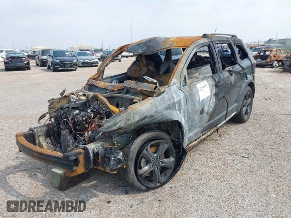 2018 Dodge Journey Crossroad with VIN 3C4PDCGG6JT276565, listed as a IAAI auction lot 42158555 with Not provided miles and . Bid and sale history available at DreamBid. Image 16.