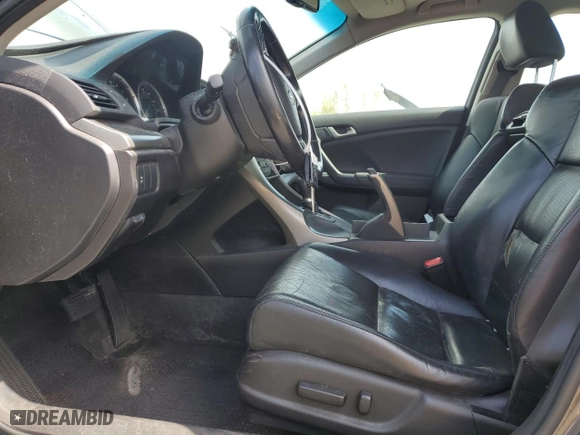 2010 Acura TSX with VIN JH4CU2F64AC006696, listed as a Copart auction lot 52131005 with 169,653 mi miles and Salvage Title. Bid and sale history available at carsss.com. Image 7.