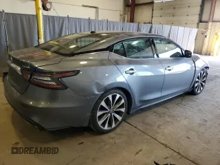 2020 Nissan Maxima Platinum with VIN 1N4AA6FV4LC385580, listed as a Copart auction lot 50486355 with 49,450 mi miles and Salvage Title. Bid and sale history available at DreamBid. Image 3.