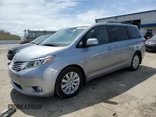 2015 Toyota Sienna Limited z VIN 5TDDK3DC7FS104959, wystawiony jako Copart lot #54943585 z przebiegiem 158 731 mil mil oraz Tytuł czysty. Historia ofert i sprzedaży dostępna na DreamBid. Obrazek 1.