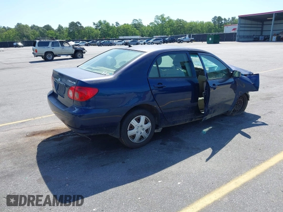 2007 Toyota Corolla CE with VIN JTDBR32E170113359, listed as a IAAI auction lot 42163082 with Not provided miles and . Bid and sale history available at DreamBid. Image 4.