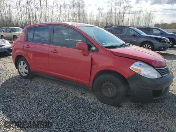 2008 Nissan Versa 1.8 S with VIN 3N1BC13E28L378254, listed as a Copart auction lot 50840685 with 140,571 mi miles and Salvage Title. Bid and sale history available at carsss.com. Image 4.
