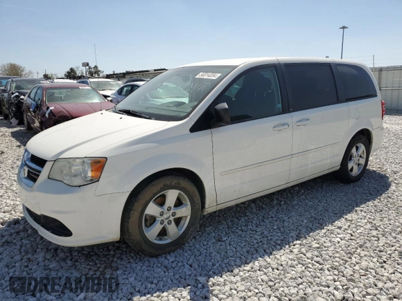 2013 Dodge Grand Caravan SE with VIN 2C4RDGBG9DR772944, listed as a Copart auction lot 56014894 with 193,635 mi miles and Salvage Title. Bid and sale history available at DreamBid. Image 1.