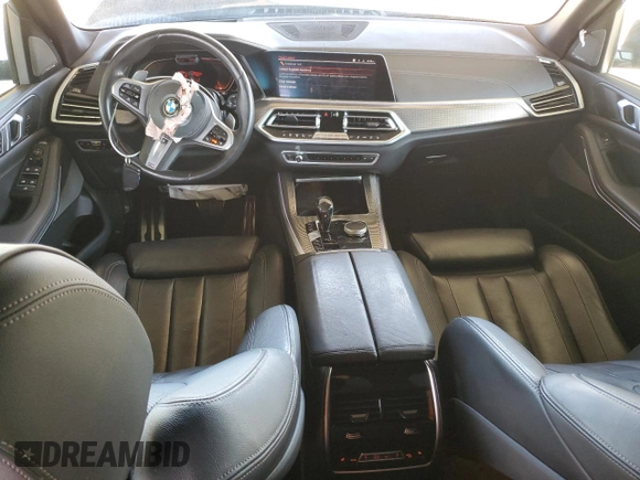 2020 BMW X5 xDrive40i with VIN 5UXCR6C02L9C72472, listed as a Copart auction lot 48023145 with 59,200 mi miles and Salvage title. Bid and sale history available at DreamBid. Image 8.