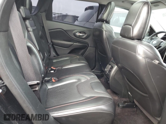 2019 Jeep Cherokee Trailhawk with VIN 1C4PJMBXXKD127749, listed as a Copart auction lot 50035205 with Not Provided miles and Salvage Title. Bid and sale history available at DreamBid. Image 10.