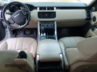 2015 Land Rover Range Rover Sport HSE with VIN SALWR2VF6FA534401, listed as a Copart auction lot 54190775 with 81,329 mi miles and Salvage title. Bid and sale history available at DreamBid. Image 8.