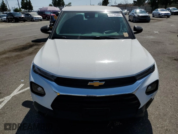 2021 Chevrolet TrailBlazer LS with VIN KL79MMS2XMB021138, listed as a Copart auction lot 65778844 with 30,309 mi miles and Salvage Title. Bid and sale history available at DreamBid. Image 5.