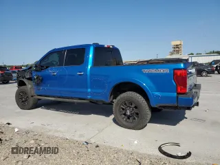 2020 Ford Super Duty F-250 SRW XL with VIN 1FT8W2BT3LED54672, listed as a Copart auction lot 52345455 with 94,946 mi miles and Salvage Title. Bid and sale history available at carsss.com. Image 2.