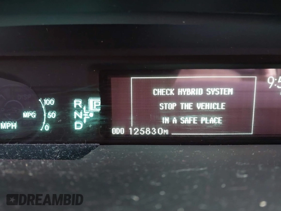 2015 Toyota Prius Four with VIN JTDKN3DUXF0482915, listed as a IAAI auction lot 41827372 with 125,830 mi miles. Bid and sale history available at carsss.com. Image 15.