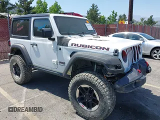 2020 Jeep Wrangler Rubicon z VIN 1C4HJXCN4LW196557, wystawiony jako IAAI lot #42359244 z przebiegiem 73 095 mil mil oraz . Historia ofert i sprzedaży dostępna na DreamBid. Obrazek 1.