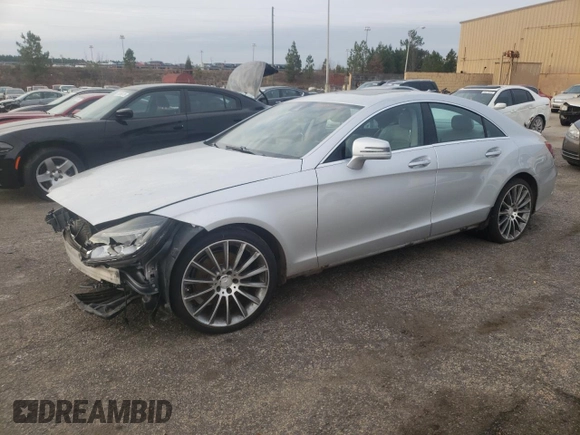 2015 Mercedes-Benz CLS-Class CLS 400 with VIN WDDLJ6FB8FA152445, listed as a Copart auction lot 68637112 with 78,577 mi miles. Bid and sale history available at carsss.com. Image 1.