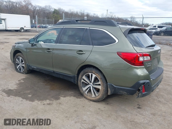 2019 Subaru Outback Limited with VIN 4S4BSANC2K3212018, listed as a IAAI auction lot 41790151 with 92,129 mi miles and . Bid and sale history available at DreamBid. Image 3.