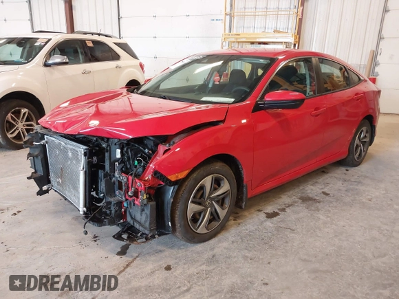 2020 Honda Civic LX with VIN 2HGFC2F63LH507310, listed as a IAAI auction lot 42180914 with 54,599 mi miles and . Bid and sale history available at DreamBid. Image 2.