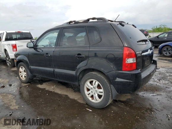 2006 Hyundai Tucson GLS with VIN KM8JN72D36U450513, listed as a Copart auction lot 53884005 with 158,841 mi miles and Clean Title. Bid and sale history available at carsss.com. Image 2.