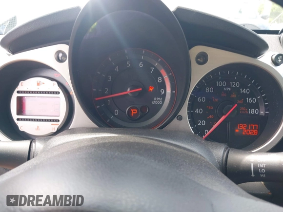 2010 Nissan 370Z Touring with VIN JN1AZ4EH9AM504673, listed as a IAAI auction lot 42284934 with 132,177 mi miles and . Bid and sale history available at DreamBid. Image 7.