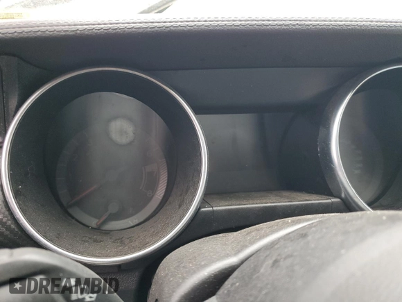 2023 Ford Mustang EcoBoost with VIN 1FA6P8TH4P5101017, listed as a Copart auction lot 48746865 with 0 mi miles and Salvage Title. Bid and sale history available at carsss.com. Image 9.