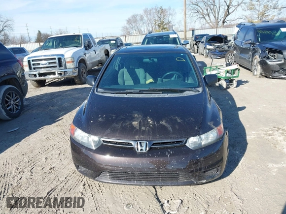 2007 Honda Civic Cpe EX with VIN 2HGFG11857H585620, listed as a IAAI auction lot 41699590 with 174,140 mi miles. Bid and sale history available at carsss.com. Image 12.