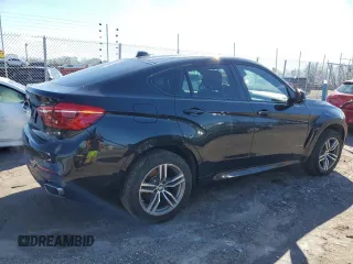 2019 BMW X6 xDrive35i with VIN 5UXKU2C5XK0Z63652, listed as a Copart auction lot 45275385 with 137,085 mi miles and Clean Title. Bid and sale history available at carsss.com. Image 3.