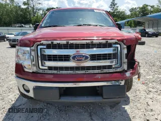 2014 Ford F-150 XL with VIN 1FTEW1CMXEFA90254, listed as a Copart auction lot 61789495 with 126,489 mi miles and Salvage title. Bid and sale history available at DreamBid. Image 5.