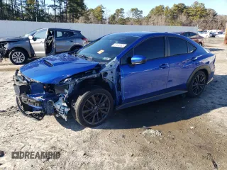 2022 Subaru WRX Premium with VIN JF1VBAF66N9015757, listed as a Copart auction lot 45162385 with 22,539 mi miles and Salvage Title. Bid and sale history available at carsss.com. Image 1.