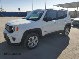 2022 Jeep Renegade Limited z VIN ZACNJDD10NPN45739, wystawiony jako Copart lot #74350114 z przebiegiem 14 389 mil mil oraz Czysty tytuł • Clean title. Historia ofert i sprzedaży dostępna na DreamBid. Obrazek 1.