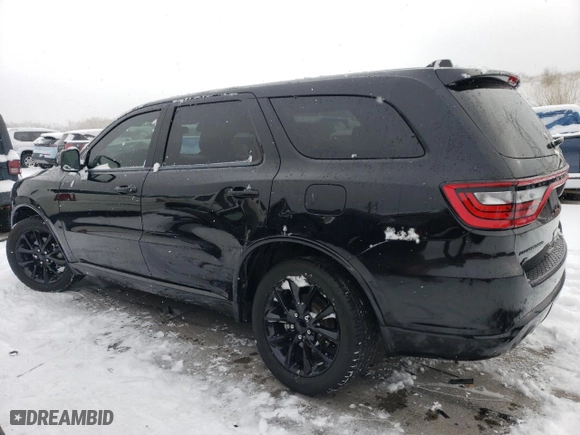 2018 Dodge Durango GT with VIN 1C4RDJDGXJC486244, listed as a Copart auction lot 86530994 with 103,775 mi miles and Salvage Title. Bid and sale history available at carsss.com. Image 2.