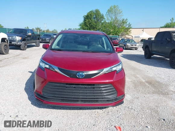 2022 Toyota Sienna LE с VIN 5TDKRKEC7NS095271, выставлен на аукционе IAAI как лот 41998721 с пробегом 37 014 миль миль и . История ставок и продаж доступна на DreamBid. Изображение 12.