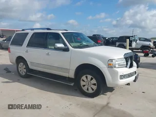 2012 Lincoln Navigator with VIN 5LMJJ2H5XCEL08449, listed as a IAAI auction lot 42733835 with 220,981 mi miles and . Bid and sale history available at DreamBid. Image 1.