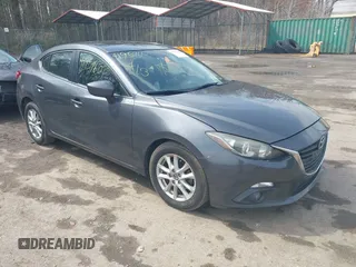 2016 Mazda 3 i Touring with VIN JM1BM1V70G1313854, listed as a IAAI auction lot 41957601 with 144,128 mi miles. Bid and sale history available at carsss.com. Image 1.