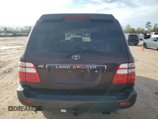 2005 Toyota Land Cruiser with VIN JTEHT05JX52068468, listed as a Copart auction lot 83352494 with 228,674 mi miles and Salvage Title. Bid and sale history available at carsss.com. Image 6.