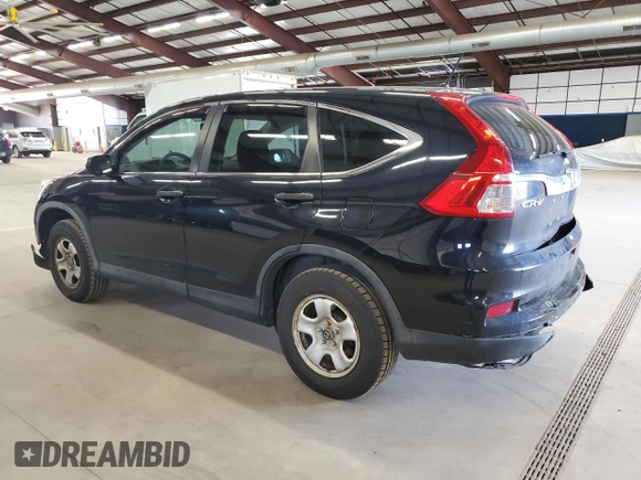 2015 Honda CR-V LX with VIN 5J6RM4H32FL125990, listed as a Copart auction lot 54256675 with 165,067 mi miles and Salvage Title. Bid and sale history available at DreamBid. Image 2.